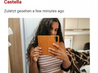 Castella Frau mit Kiwu